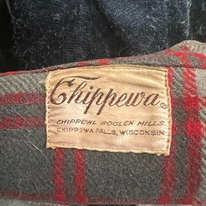 Vintage Chippewa Wool flannel.